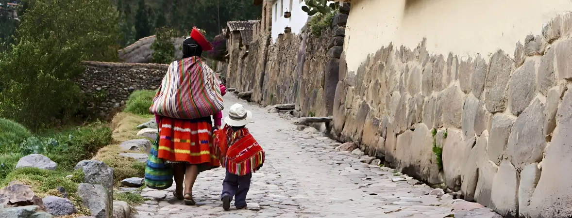 Ollantaytambo en el valle sagrado de los incas